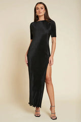 Lenna Midi Dress - Black