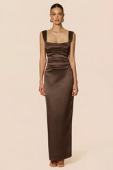 Nookie Dream Gown - Chocolate
