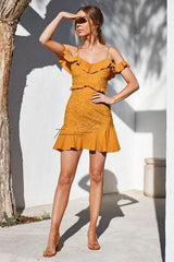 Lizzie Dress - Mustard