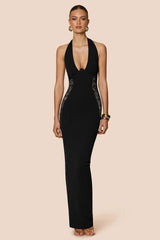 Nookie Boudoir Gown - Black