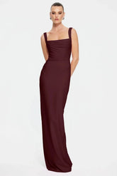 Marbella Gown - Wine