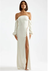 Arden Dress - Oyster
