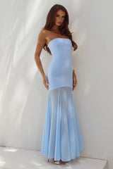 Remi Maxi Dress - Sky Blue