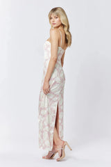 Valeria Floral Dress - Pink