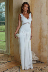 Sophia Maxi Dress - White
