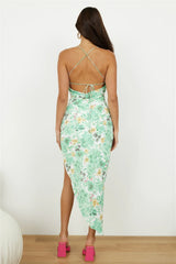 On The Island Midi Dress Green