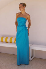 Murila Maxi Skirt - Blue
