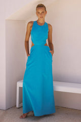Murila Maxi Dress - Blue