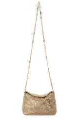 Skylar Ball Mesh Bag - Gold